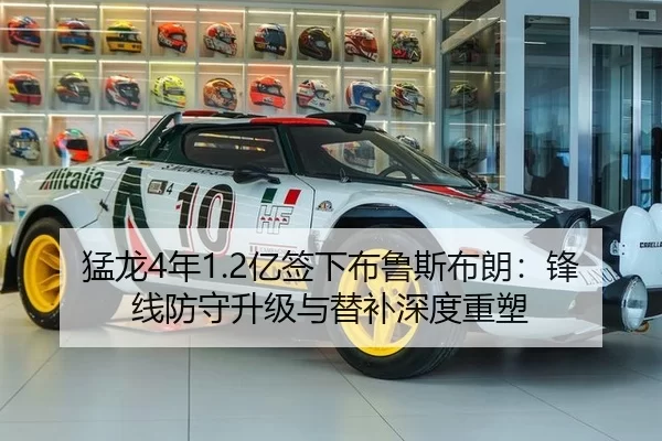 猛龙4年1.2亿签下布鲁斯布朗：锋线防守升级与替补深度重塑